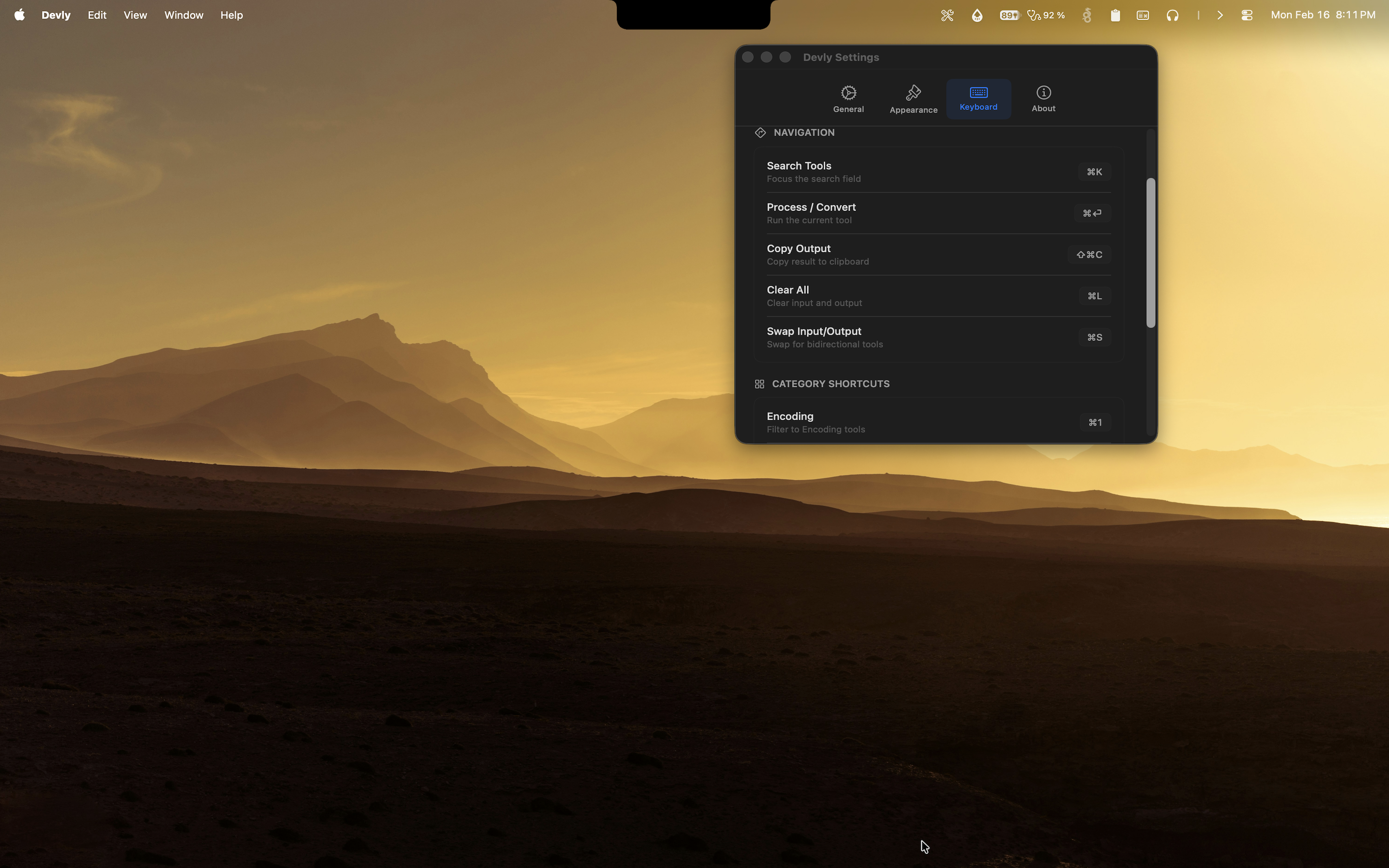 Text Processing Feature